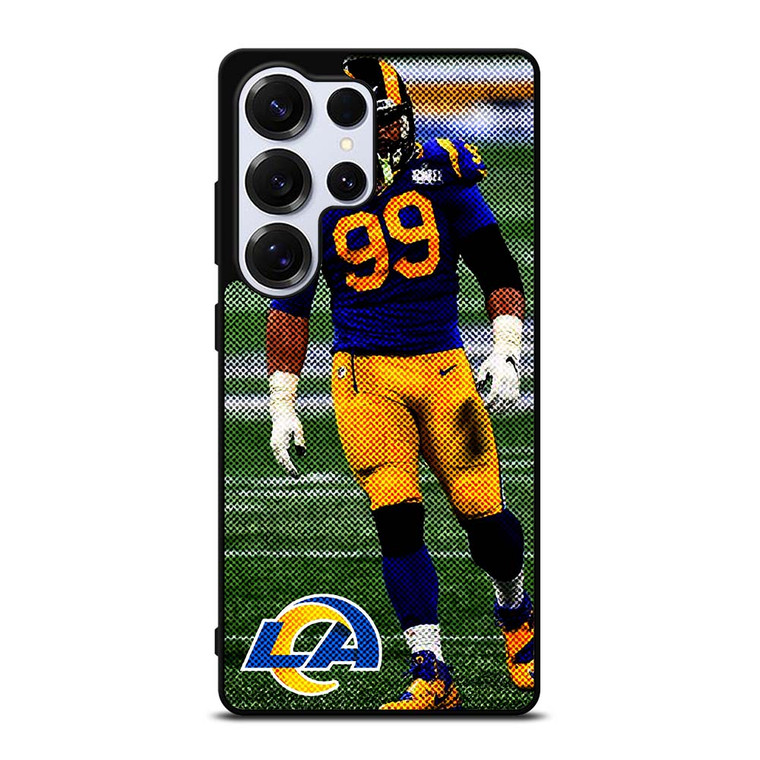 AARON DONALD 99 LOS ANGELES RAMS NFL FOOTBALL 2 Samsung Galaxy S25 Ultra Case Cover