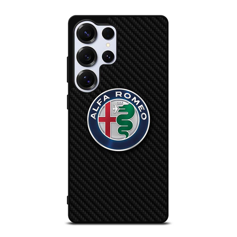 ALFA ROMEO CAR CARBON FIBER Samsung Galaxy S25 Ultra Case Cover