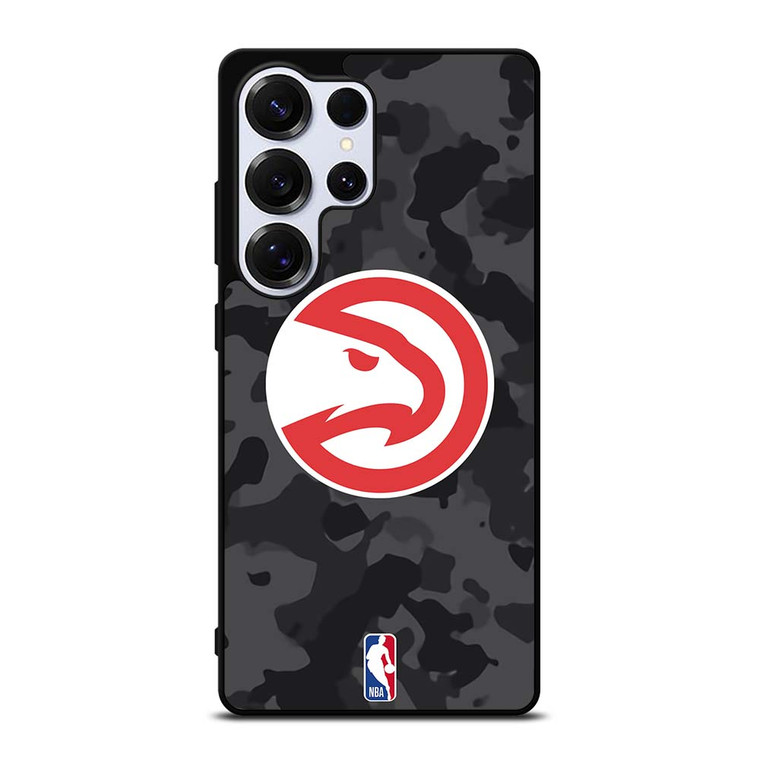 ATLANTA HAWKS BLACK CAMO Samsung Galaxy S25 Ultra Case Cover