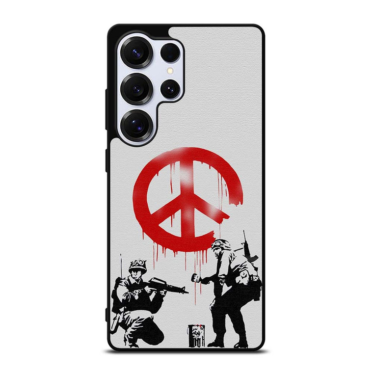 BANKSY ART PEACE Samsung Galaxy S25 Ultra Case Cover