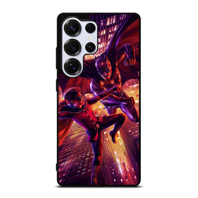 BATMAN AND ROBIN FIGHT Samsung Galaxy S25 Ultra Case Cover