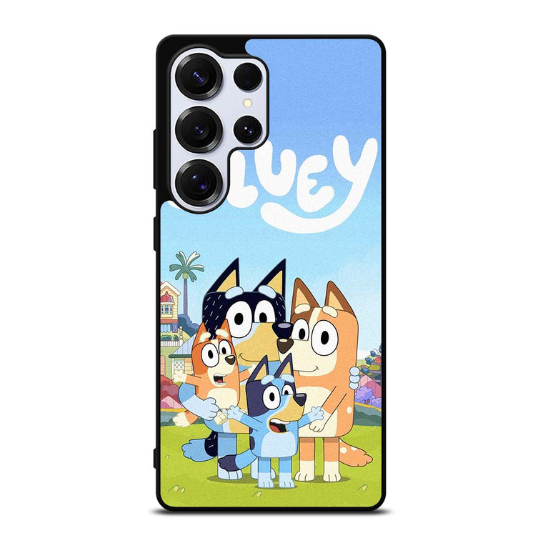 BLUEY HEELER PUPPY CARTOON Samsung Galaxy S25 Ultra Case Cover