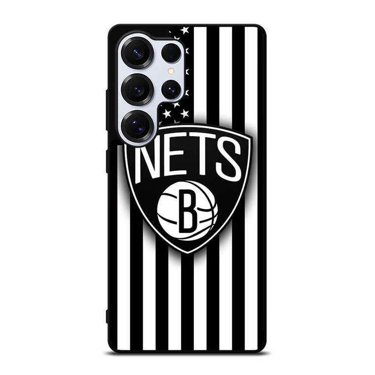 BROOKLYN NETS NBA USA FLAG Samsung Galaxy S25 Ultra Case Cover