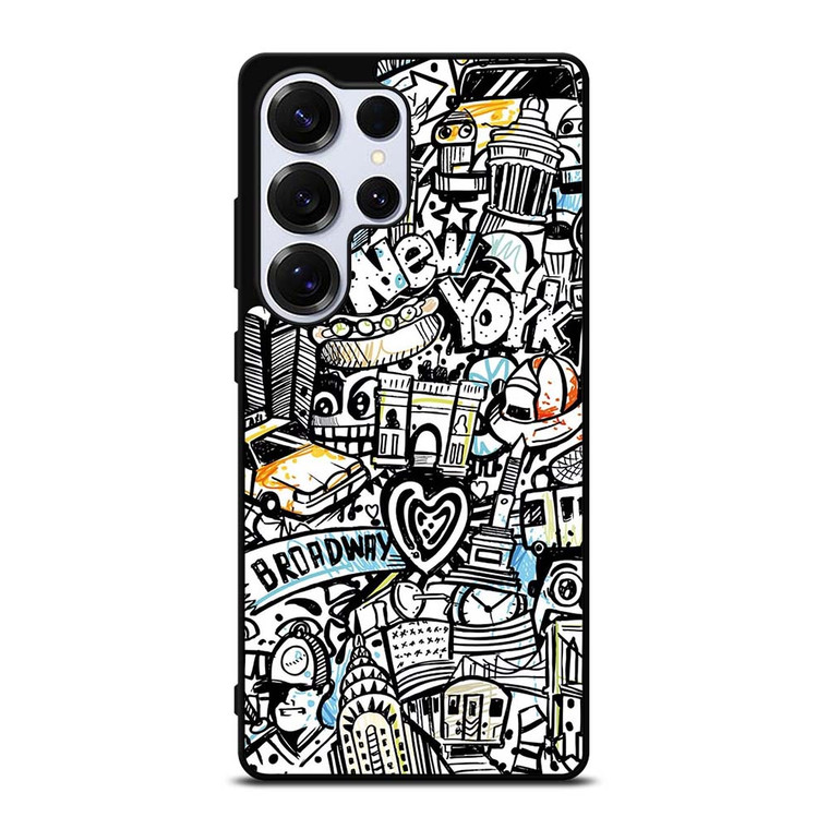 BROOKLYN NEW YORK ART Samsung Galaxy S25 Ultra Case Cover