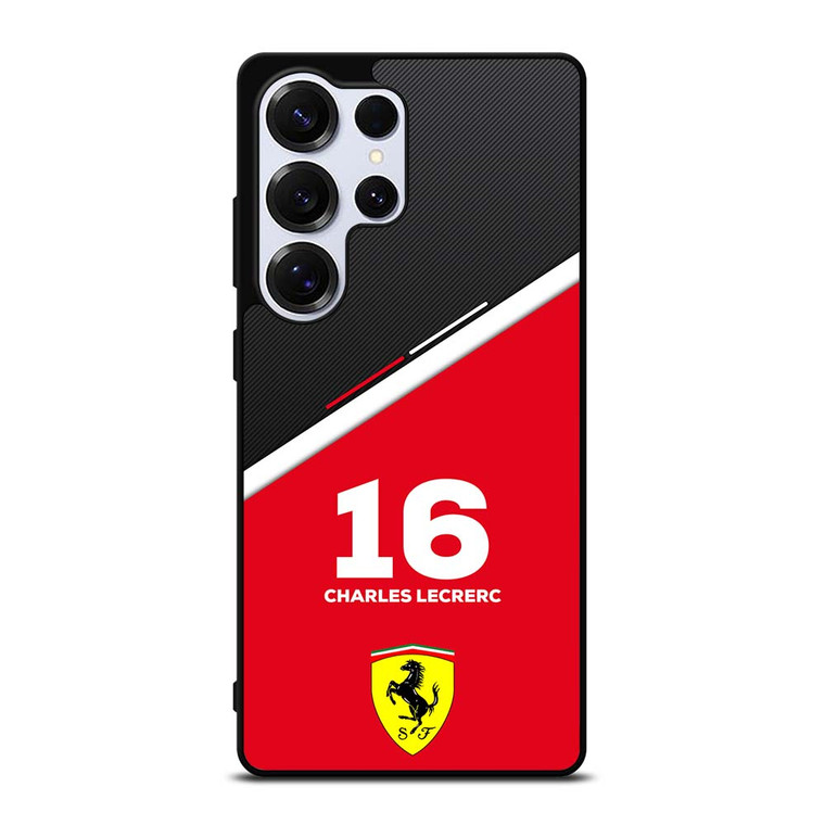 CHARLES LECLERC FERRARI FORMULA ONE F1 RACING 2 Samsung Galaxy S25 Ultra Case Cover
