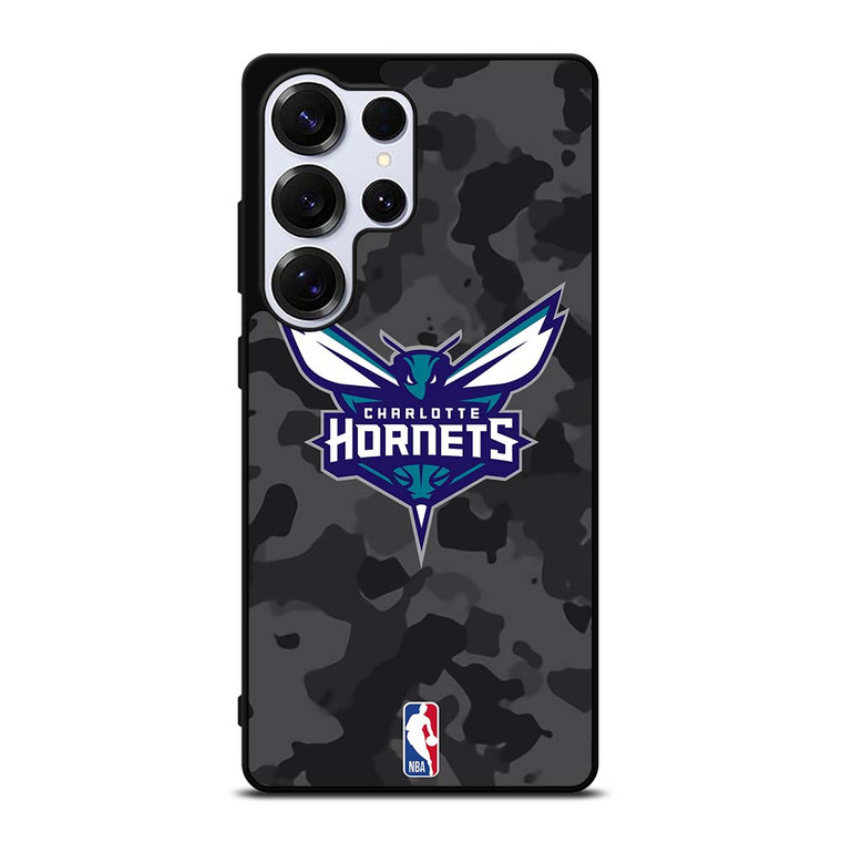 CHARLOTTE HORNETS BLACK CAMO Samsung Galaxy S25 Ultra Case Cover