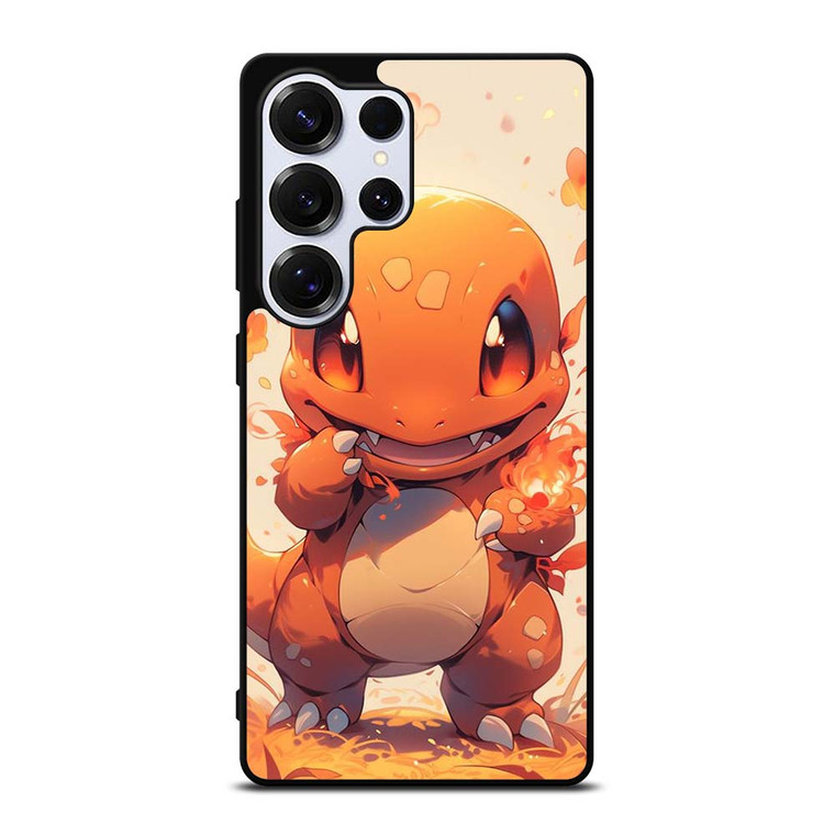 CHIBI CHARMANDER POKEMON POCKET MONSTERS Samsung Galaxy S25 Ultra Case Cover