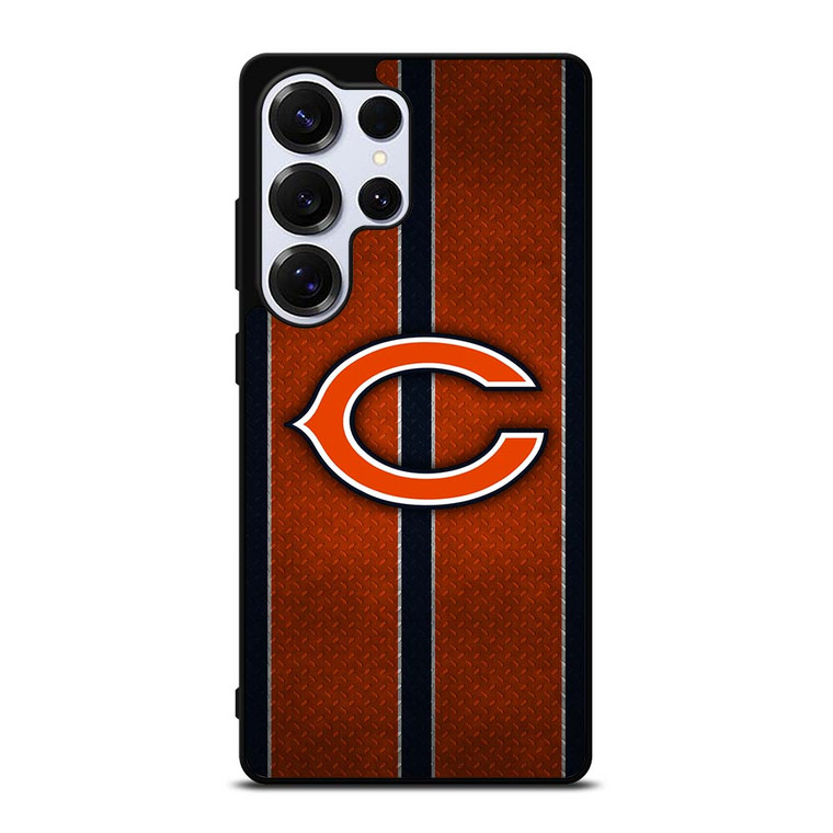 CHICAGO BEARS NFL METAL STRIPE Samsung Galaxy S25 Ultra Case Cover