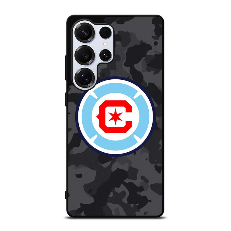 CHICAGO FIRE MLS BLACK CAMO Samsung Galaxy S25 Ultra Case Cover