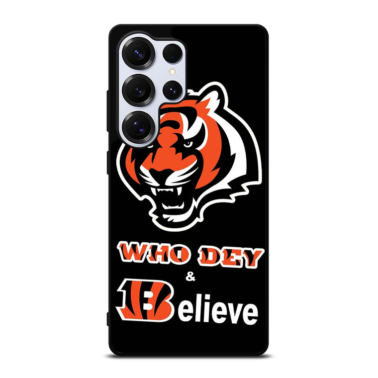 CINCINNATI BENGALS FOOTBALL WHO DEY Samsung Galaxy S25 Ultra Case Cover