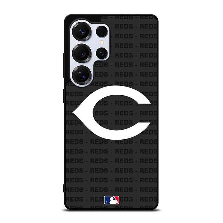 CINCINNATI REDS BASEBALL BLACK Samsung Galaxy S25 Ultra Case Cover