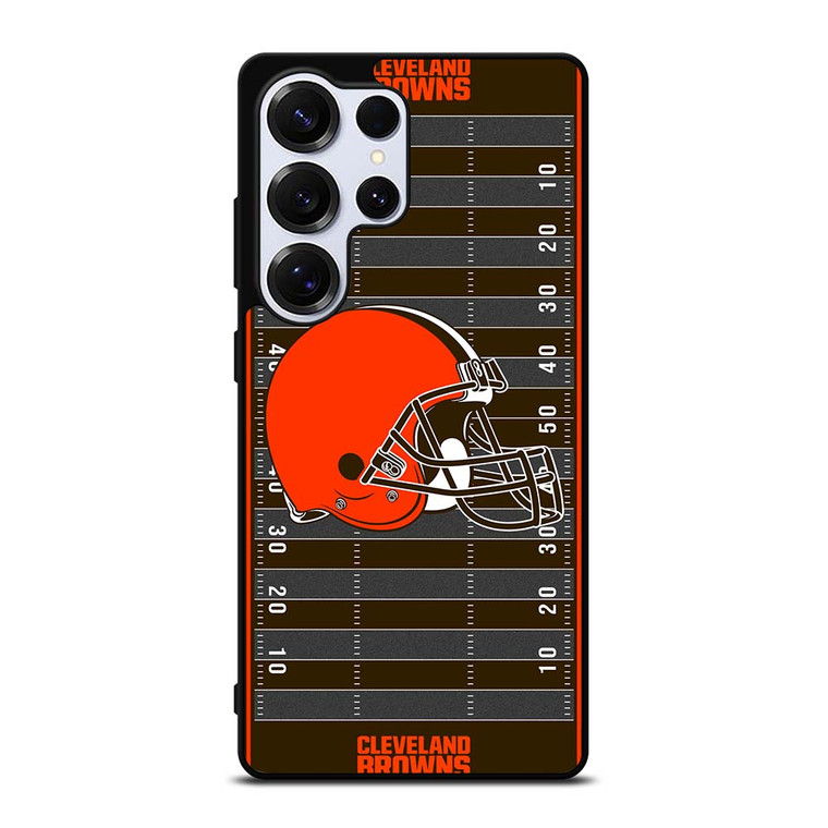CLEVELAND BROWNS FOOTBALL FIELD Samsung Galaxy S25 Ultra Case Cover