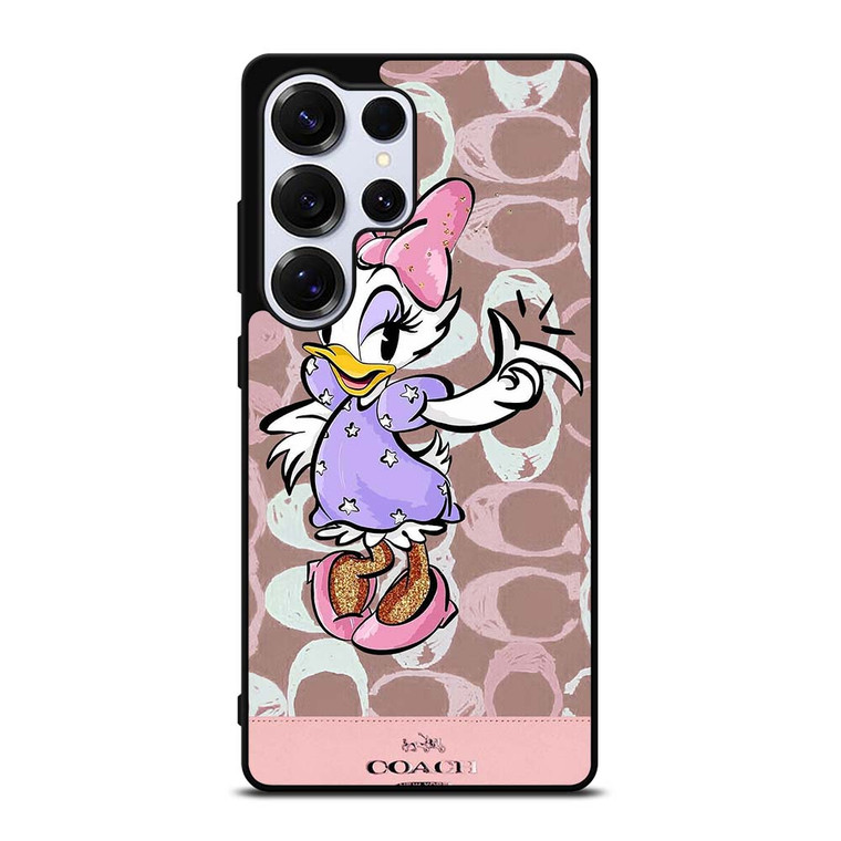 COACH NEW YORK DAISY DUCK DISNEY Samsung Galaxy S25 Ultra Case Cover