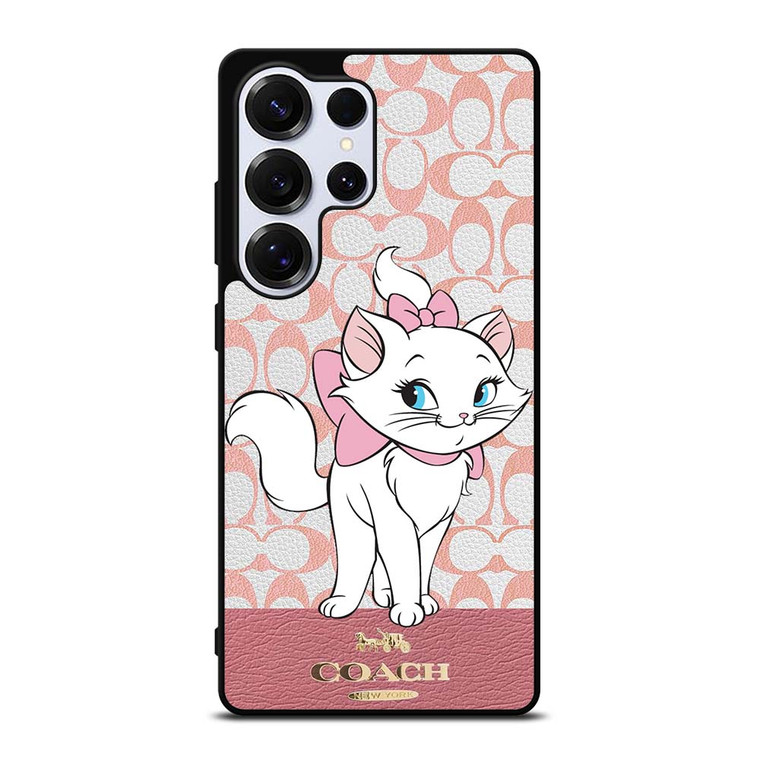 COACH NEW YORK LOGO ARISTOCAT MARIE DISNEY Samsung Galaxy S25 Ultra Case Cover