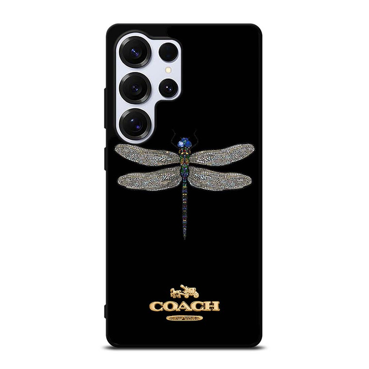 COACH NEW YORK LOGO DRAGONFLY Samsung Galaxy S25 Ultra Case Cover