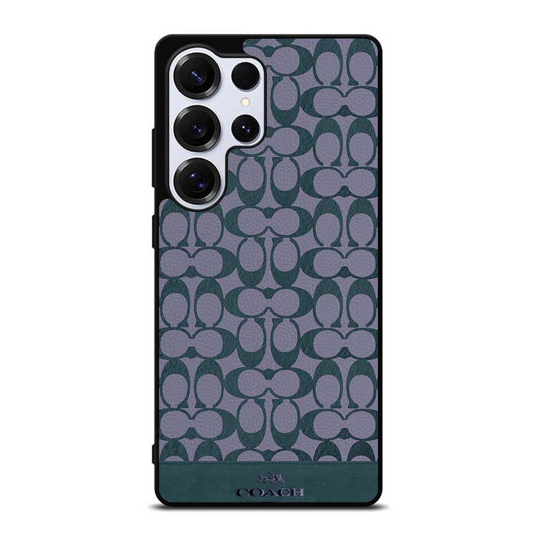 COACH NEW YORK LOGO PATTERN GREEN EMBLEM Samsung Galaxy S25 Ultra Case Cover COACH NEW YORK LOGO PATTERN GREEN EMBLEM Samsung Galaxy S25 Ultra Case Cover