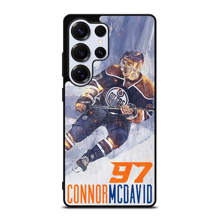 CONNOR MCDAVID EDMONTON OILERS 2 Samsung Galaxy S25 Ultra Case Cover