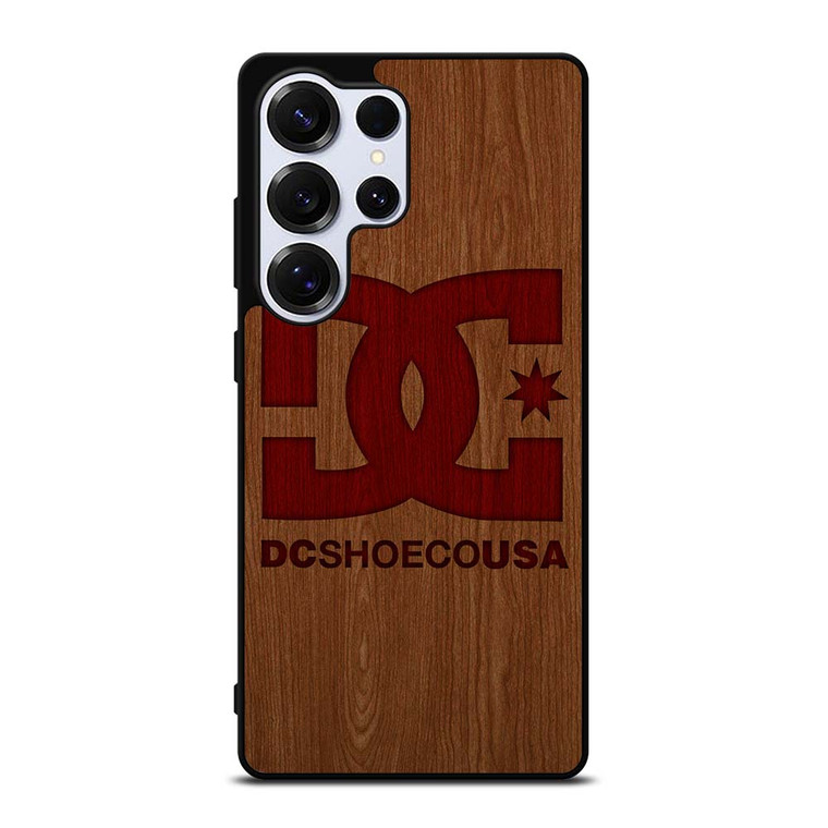 DC SHOES SKATEBOARD WOODEN LOGO Samsung Galaxy S25 Ultra Case Cover