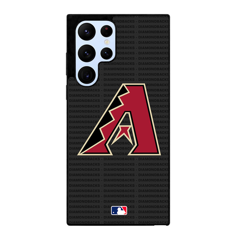 ARIZONA DIAMONDBACKS BASEBALL BLACK Samsung Galaxy S22 Ultra Case Cover