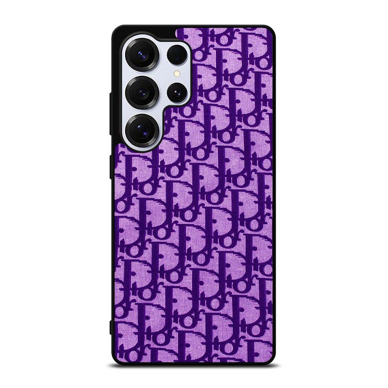 DIOR LOGO PURPLE Samsung Galaxy S25 Ultra Case Cover