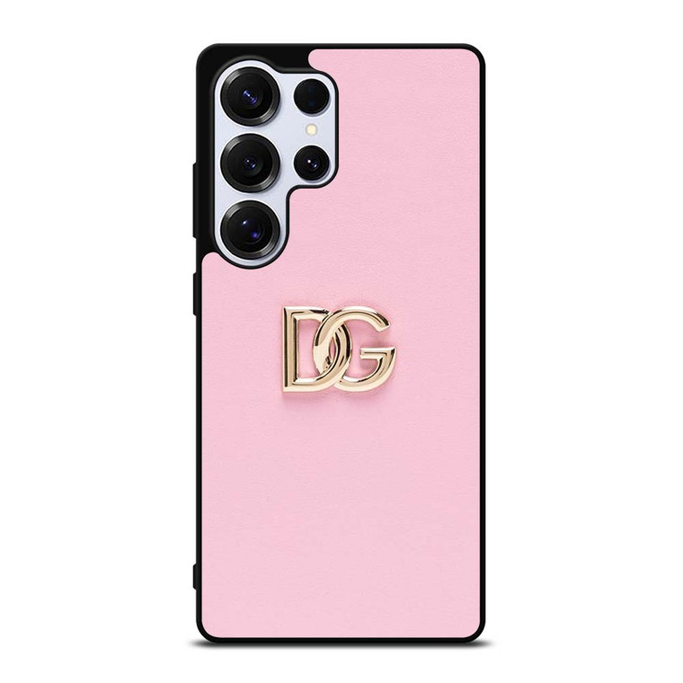 DOLCE AND GABBANA PINK LOGO Samsung Galaxy S25 Ultra Case Cover