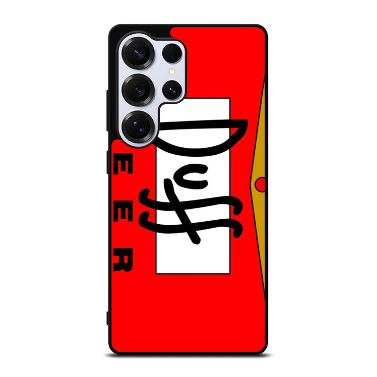DUFF BEER THE SIMPSONS CARTOON Samsung Galaxy S25 Ultra Case Cover