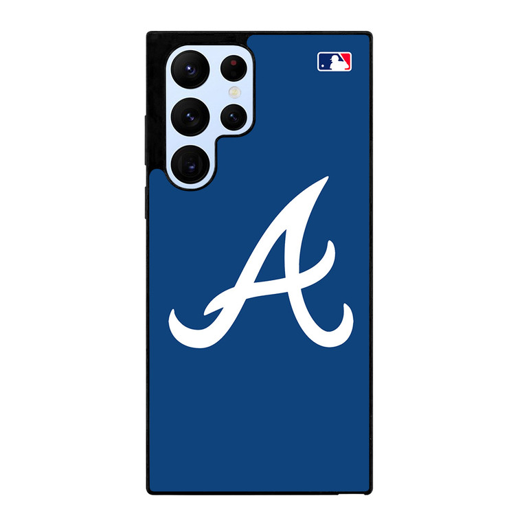 ATLANTA BRAVES MLB LOGO Samsung Galaxy S22 Ultra Case Cover