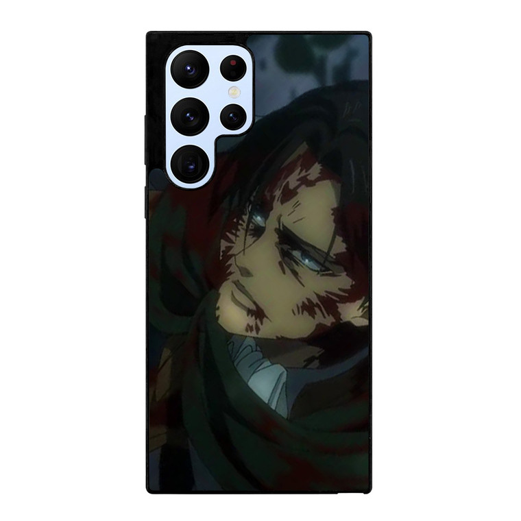 ATTACK ON TITAN LEVI ACKERMAN FIGHT Samsung Galaxy S22 Ultra Case Cover