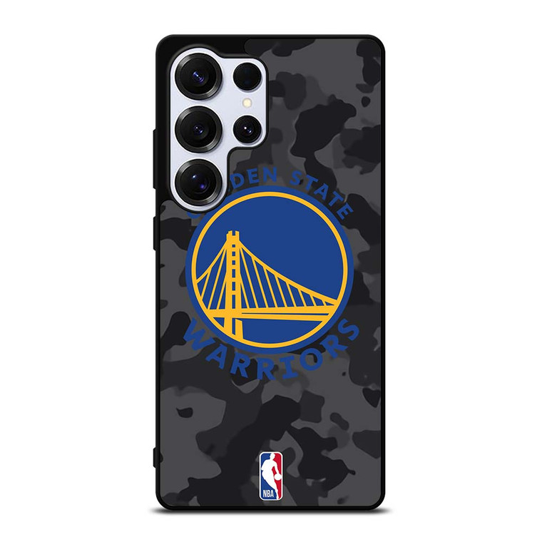 GOLDEN STATE WARRIORS BLACK CAMO Samsung Galaxy S25 Ultra Case Cover