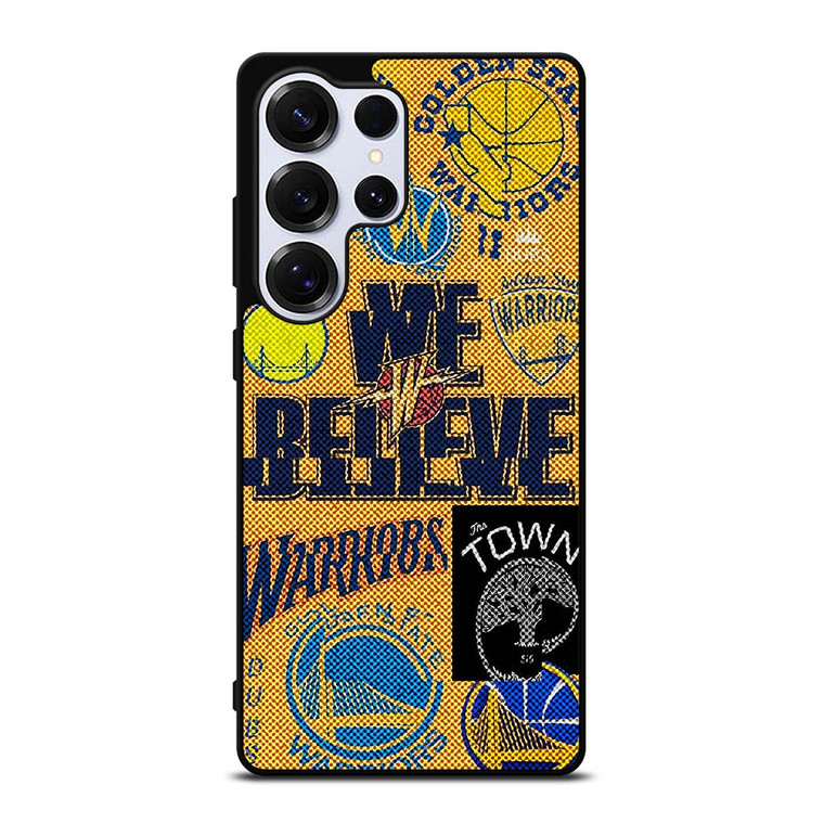 GOLDEN STATE WARRIORS NBA BASKETBALL COLLAGE Samsung Galaxy S25 Ultra Case Cover