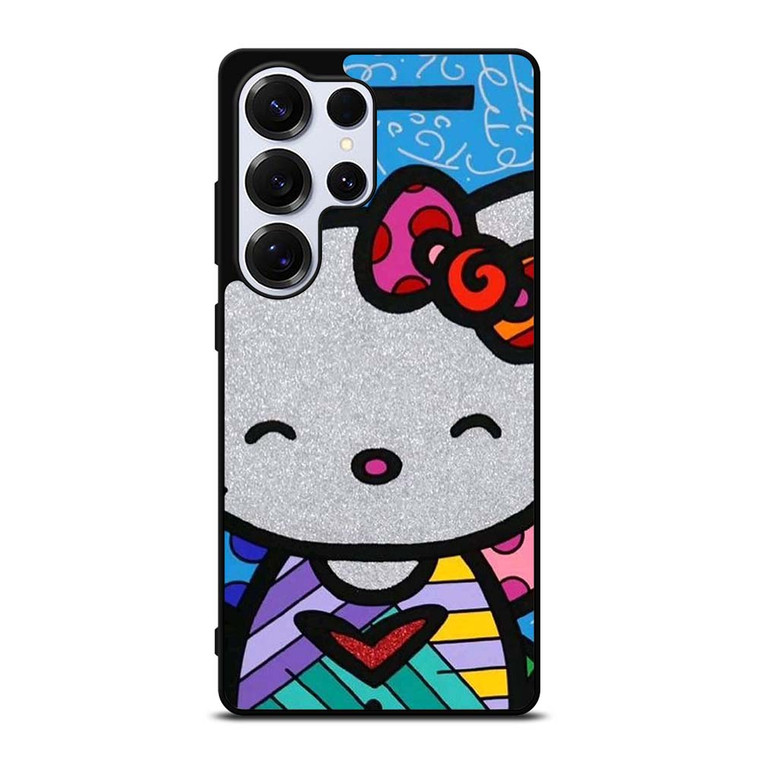 HELLO KITTY ROMERO BRITTO ART Samsung Galaxy S25 Ultra Case Cover