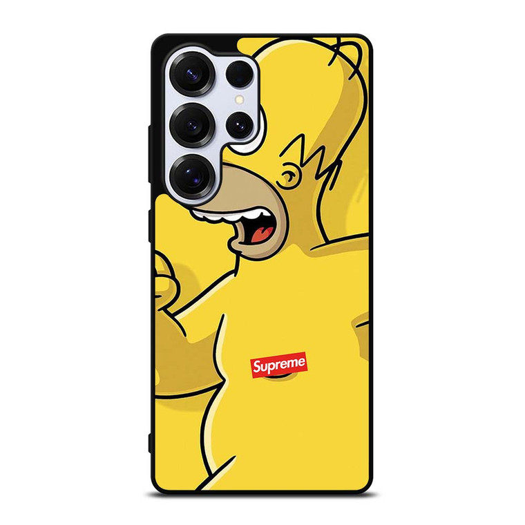 HOMER SIMPSONS CENSORED SUPREME Samsung Galaxy S25 Ultra Case Cover