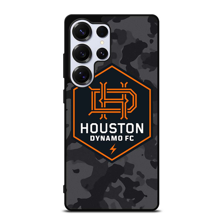 HOUSTON DYNAMO FC MLS BLACK CAMO Samsung Galaxy S25 Ultra Case Cover