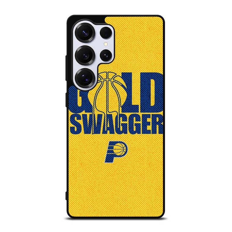 INDIANA PACERS NBA BASKETBALL GOLD SWAGGER Samsung Galaxy S25 Ultra Case Cover