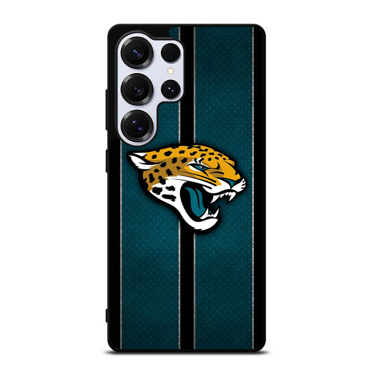 JACKSONVILLE JAGUARS NFL METAL STRIPE Samsung Galaxy S25 Ultra Case Cover