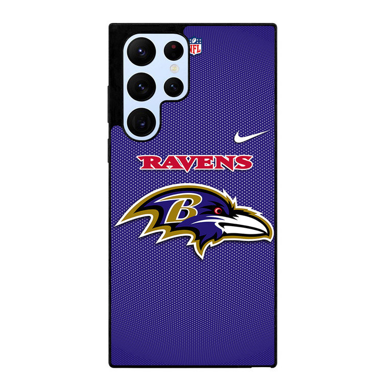 BALTIMORE RAVENS NFL FOOTBALL NIKE Samsung Galaxy S22 Ultra Case Cover