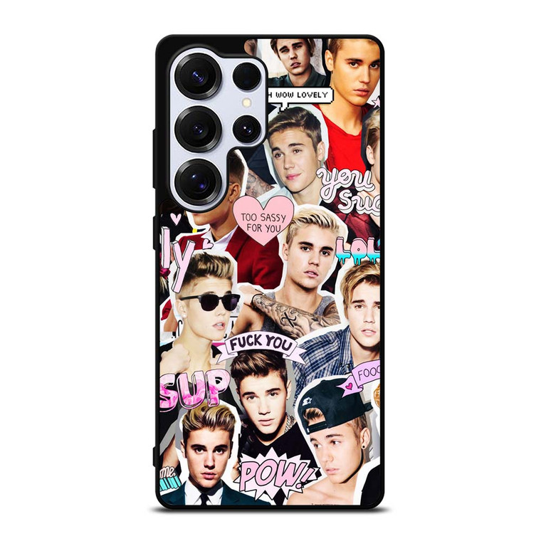 JUSTIN BIEBER COLLAGE Samsung Galaxy S25 Ultra Case Cover