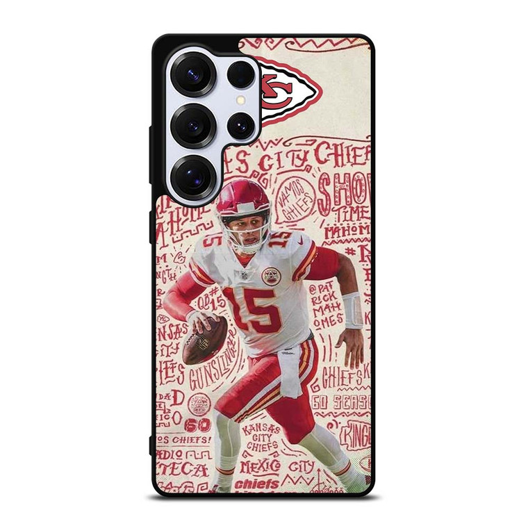 KANSAS CITY CHIEFS 15 PATRICK MAHOMES Samsung Galaxy S25 Ultra Case Cover