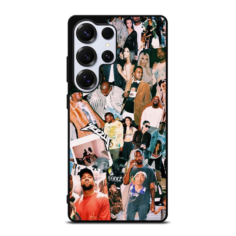 KANYE WEST RAPPER COLLAGE Samsung Galaxy S25 Ultra Case Cover