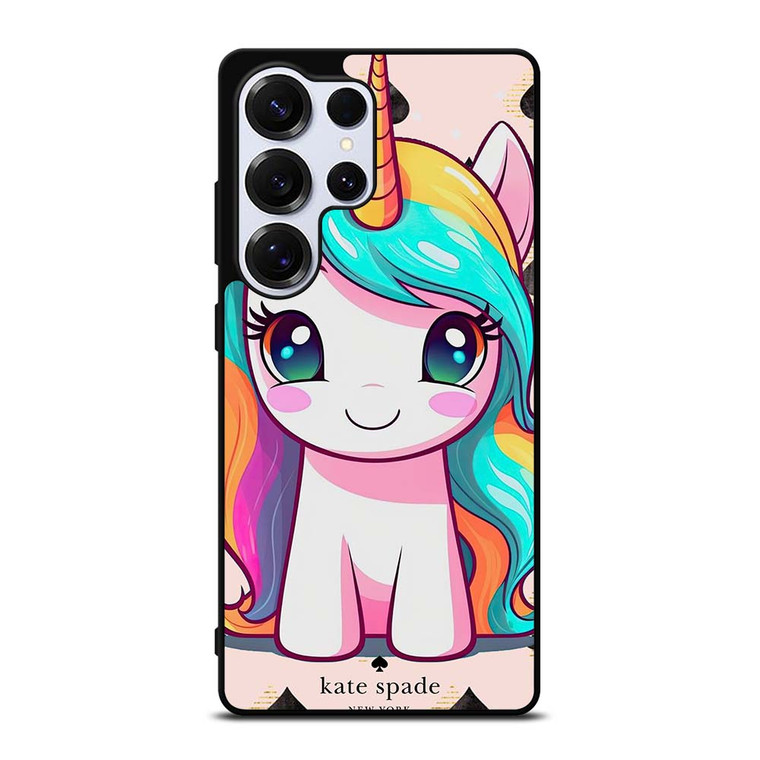 KATE SPADE NEW YORK LOGO PRETTY UNICORN Samsung Galaxy S25 Ultra Case Cover