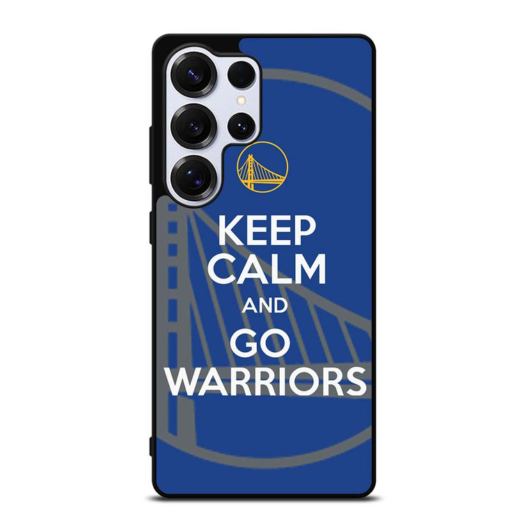 KEEP CALM AND GO GOLDEN STATE WARRIORS Samsung Galaxy S25 Ultra Case Cover
