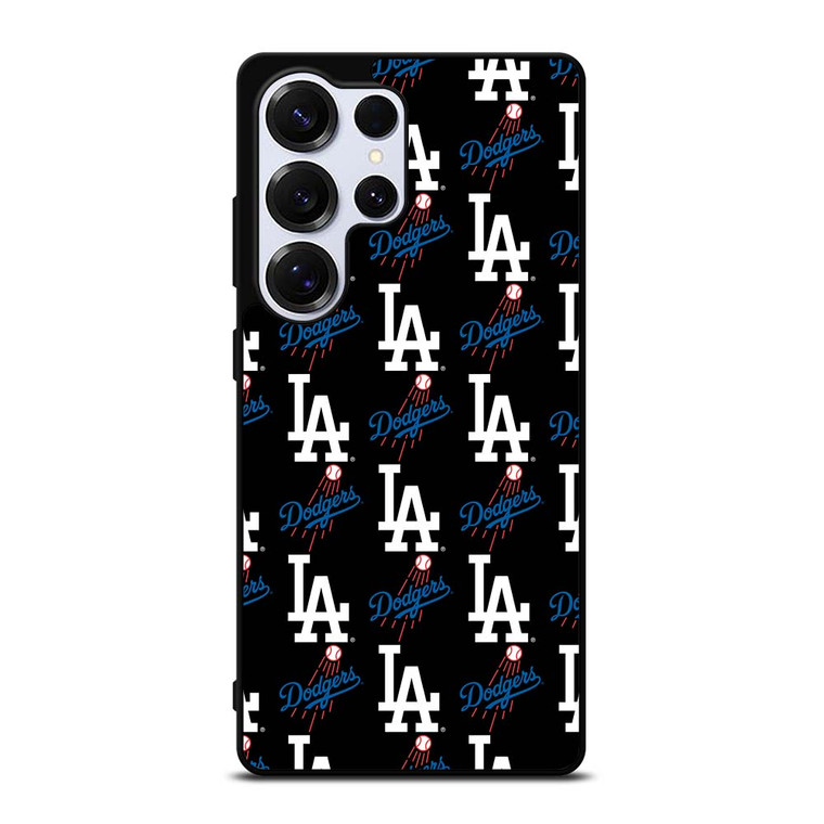 LOS ANGELES DODGERS BASEBALL PATTERN Samsung Galaxy S25 Ultra Case Cover