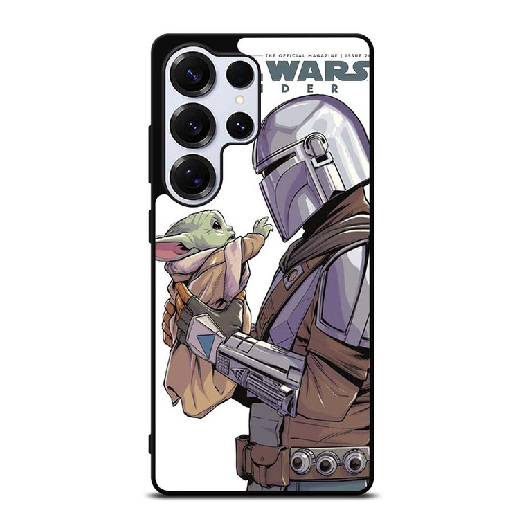 MANDALORIAN AND BABY YODA STAR WARS INSIDER Samsung Galaxy S25 Ultra Case Cover