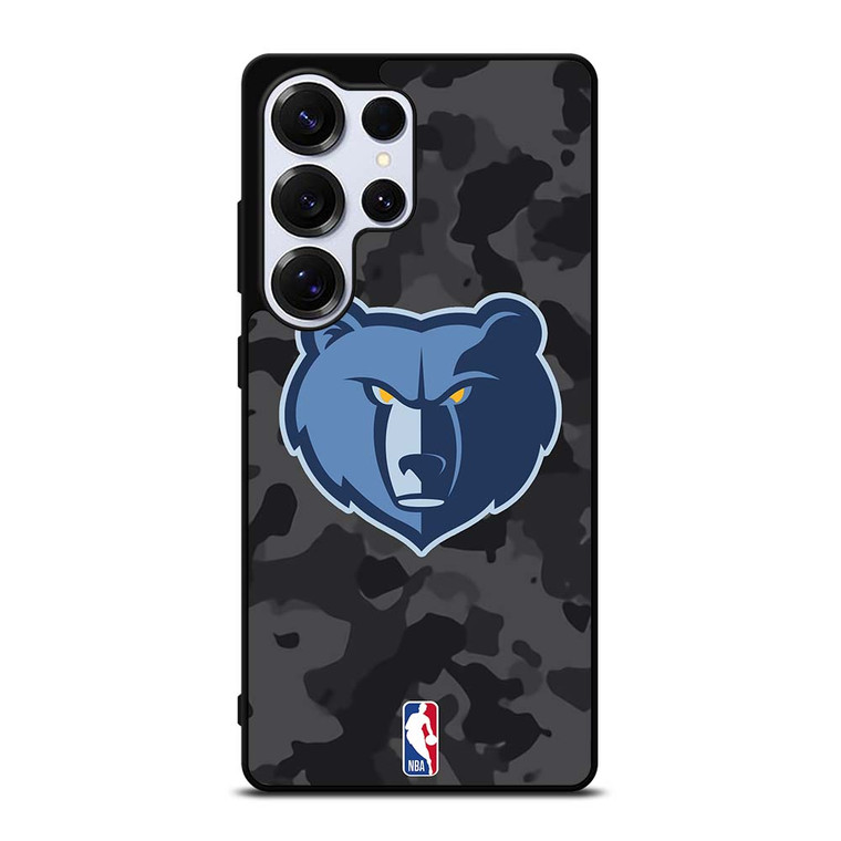 MEMPHIS GRIZZLIES BLACK CAMO Samsung Galaxy S25 Ultra Case Cover