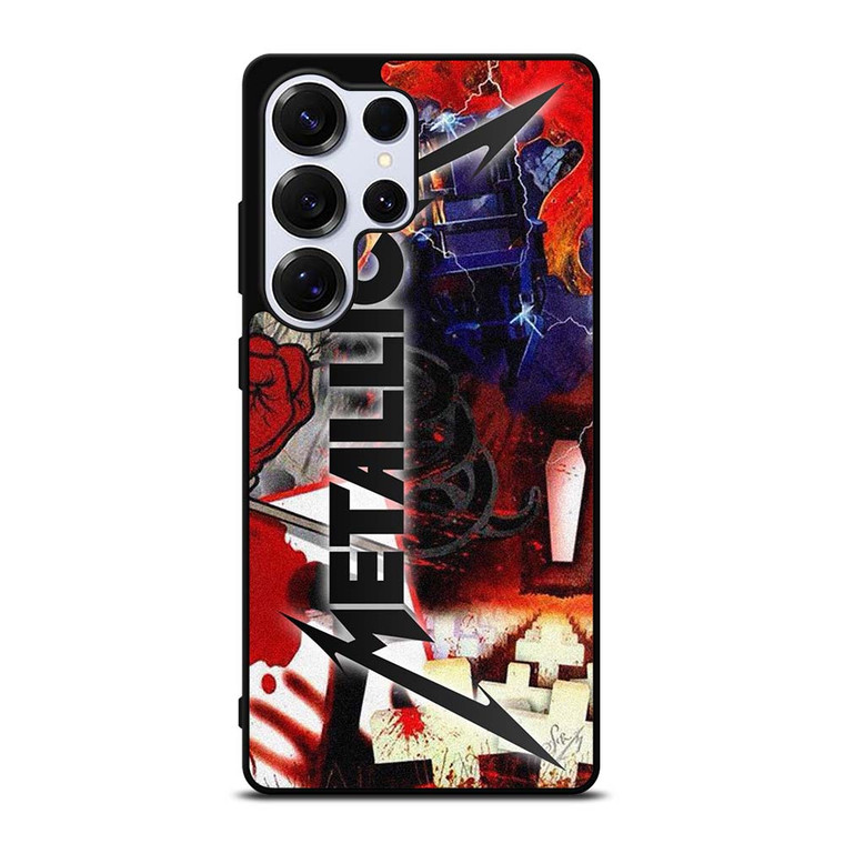 METALLICA ROCK BAND ALL ALBUM Samsung Galaxy S25 Ultra Case Cover
