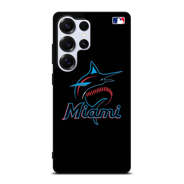 MIAMI MARLINS MLB LOGO Samsung Galaxy S25 Ultra Case Cover