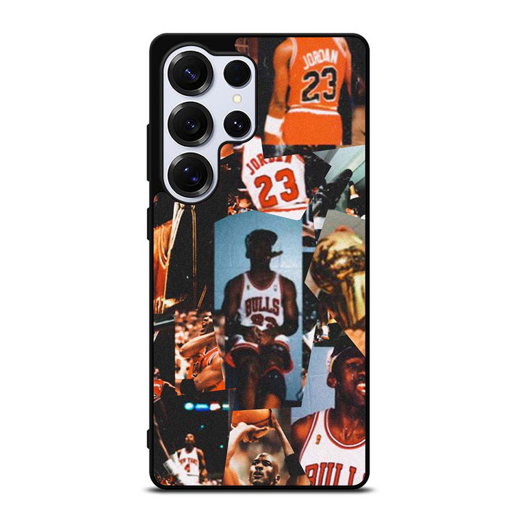 MICHAEL JORDAN RETRO COLLAGE Samsung Galaxy S25 Ultra Case Cover