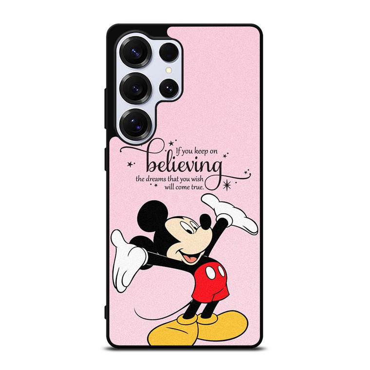MICKEY MOUSE DISNEY QUOTES Samsung Galaxy S25 Ultra Case Cover