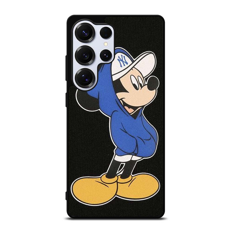 MICKEY MOUSE NEW YORK YANKEES CAP Samsung Galaxy S25 Ultra Case Cover