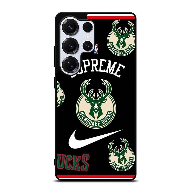 MILWAUKEE BUCKS NBA X SUPREME NIKE Samsung Galaxy S25 Ultra Case Cover